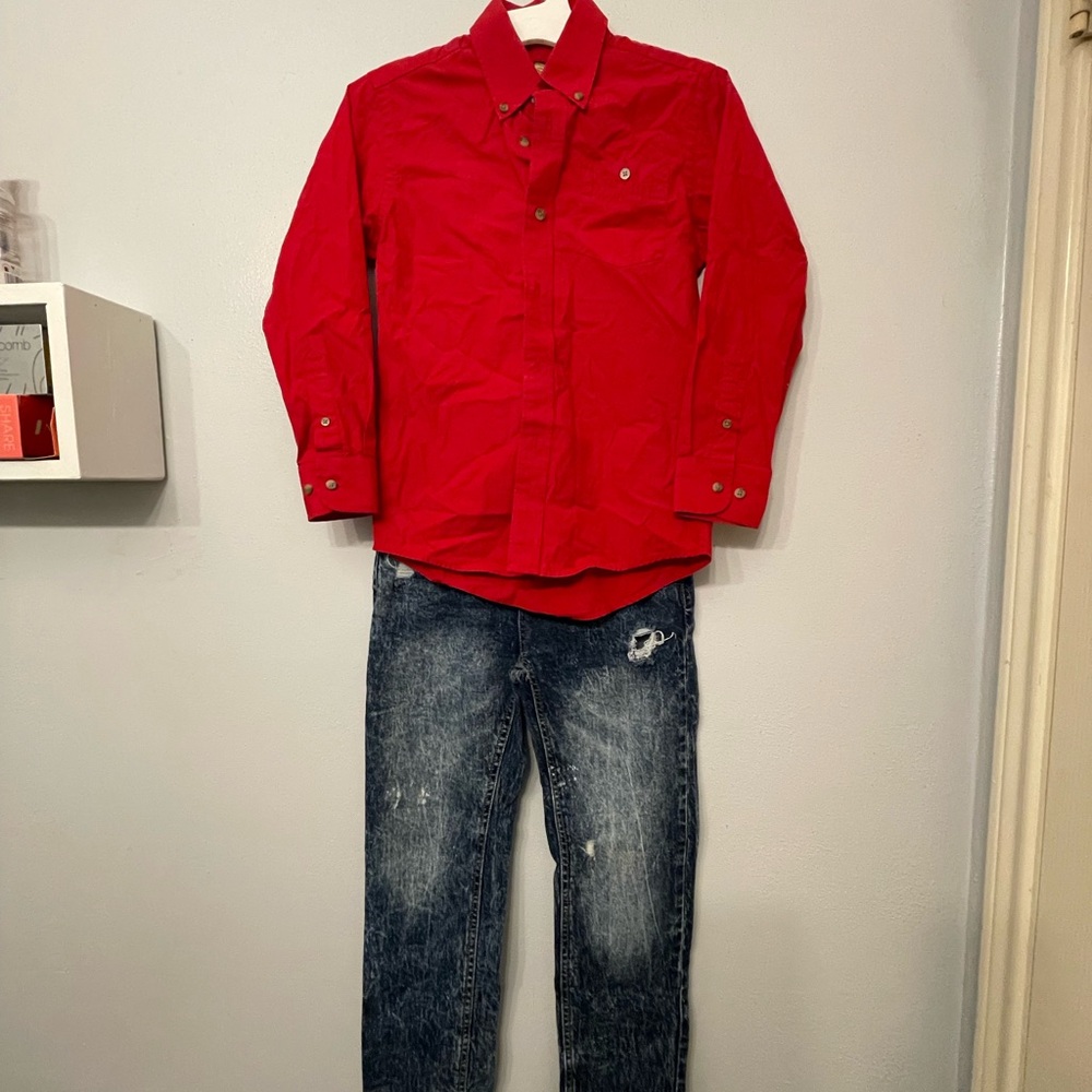 Boys Wrangler and Denim Guess Outfit
